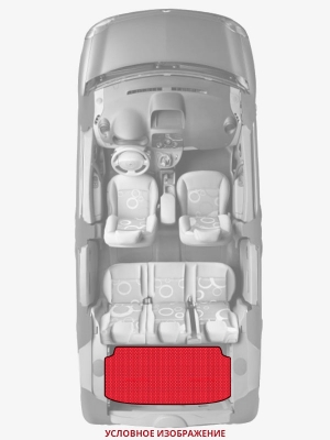ЭВА коврики «Queen Lux» багажник для Acura TL (4G)